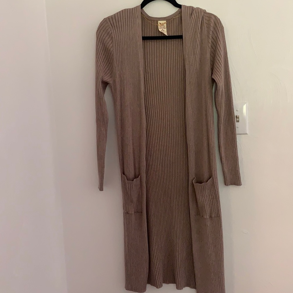 faded glory sweater duster